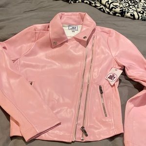 Brand-new juicy couture jacket faux leather